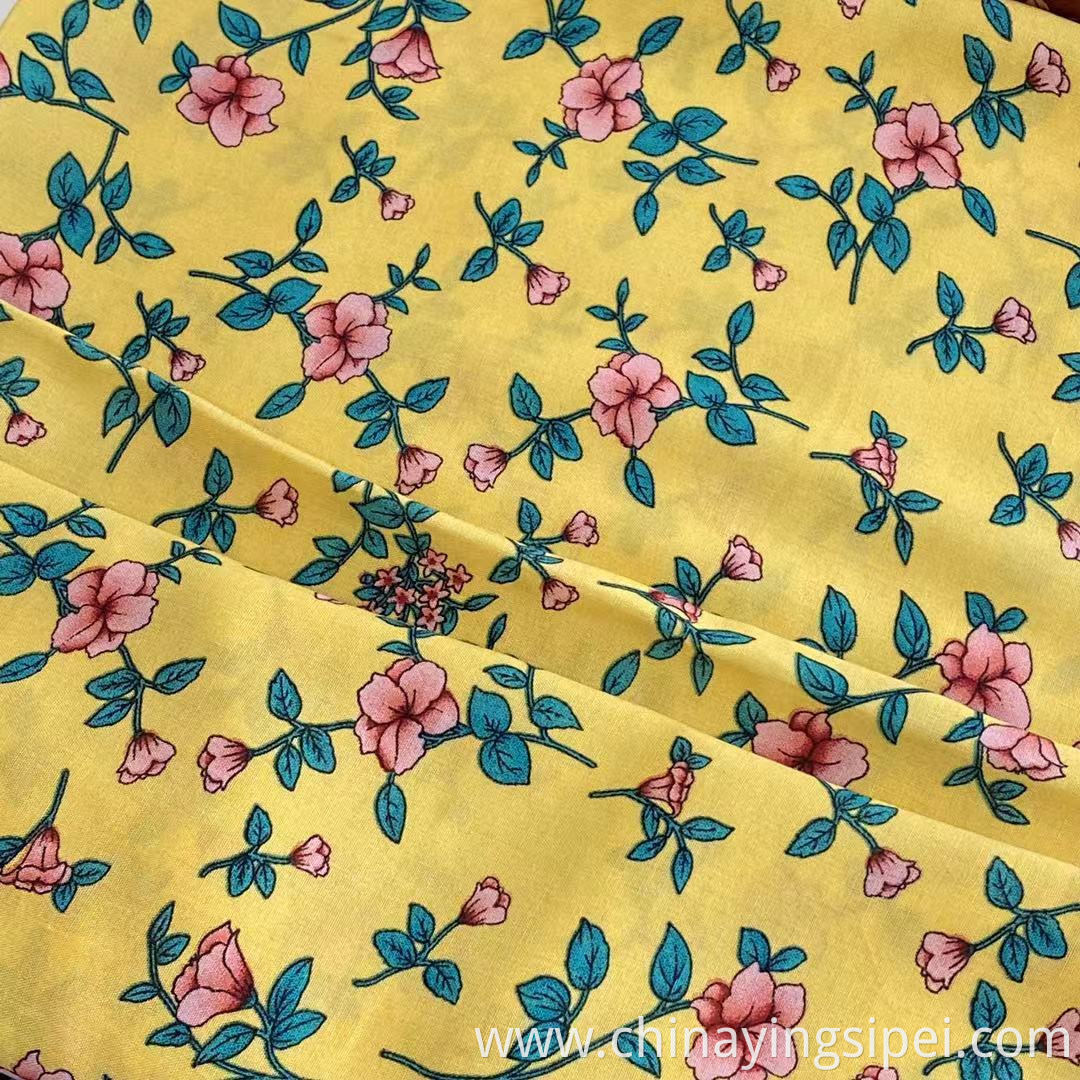 ISP Textile Cheap Price Plain Style Woven100 Rayon Challis Fabric for Garment